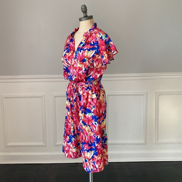 Morgan Taylor Floral Print Dress - Picture 3 of 8